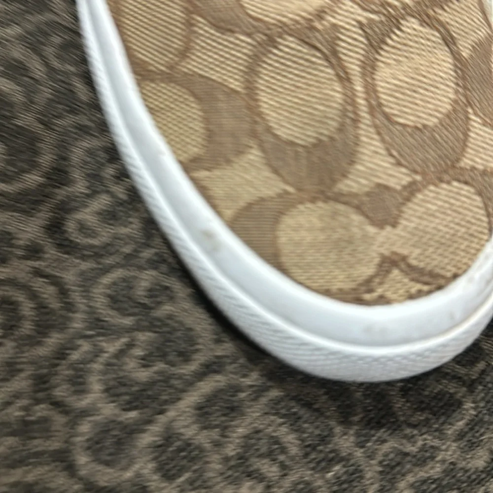 Coach slip ons